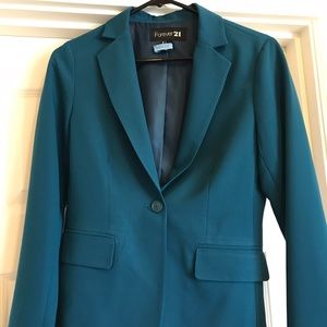Turquoise blazer